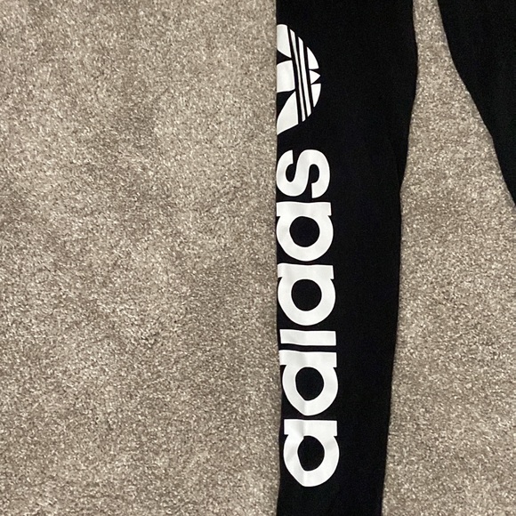 Adidas Black Leggings - Picture 2 of 4